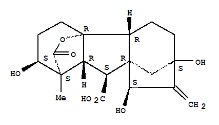 Gibberellin a72 Structure,105593-21-3Structure