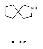 2-Azaspiro[4.4]nonane,hydrobromide Structure,1073-09-2Structure