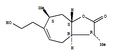 (3R,3AR,7S,8AS)-3,3A,4,7,8,8A-六氫-6-(2-羥基乙基)-3,7-二甲基-2H-環(huán)庚烯并[B]呋喃-2-酮結(jié)構(gòu)式_1093207-99-8結(jié)構(gòu)式