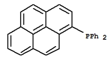 Diphenyl-1-pyrenylphosphine(dppp) Structure,110954-36-4Structure