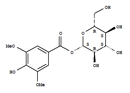 Erigeside c Structure,112667-09-1Structure