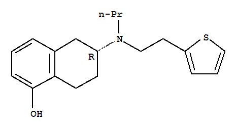 6-{Propyl[2-(2-Thienyl)Ethyl]Amino}-5,6,7,8-Tetrahydro-1-Naphthalenol Structure,112835-48-0Structure