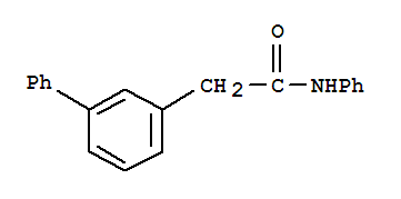 2-(Biphenyl-3-yl)-N-phenylacetamide Structure,1131604-79-9Structure