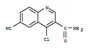 4-Chloro-6-cyanoquinoline-3-carboxamide Structure,1131604-95-9Structure