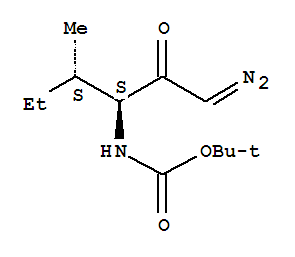 Boc-l-ile-chn2結(jié)構(gòu)式_114645-19-1結(jié)構(gòu)式