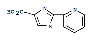 4-Thiazolecarboxylic acid, 2-(2-pyridinyl)- Structure,115311-41-6Structure