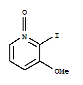 Pyridine, 2-iodo-3-methoxy-, 1-oxide Structure,115927-86-1Structure