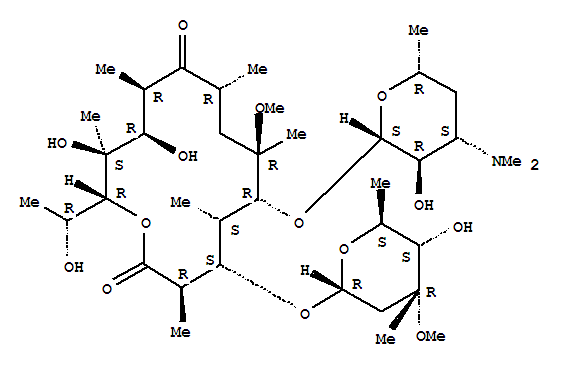 (14R)-14-hydroxyclarithromycin Structure,116836-41-0Structure