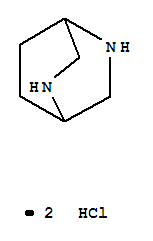 2,5-Diazabicyclo[2.2.2]octane dihydrochloride Structure,1192-92-3Structure