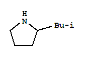 2-異丁基-吡咯烷鹽酸鹽結(jié)構(gòu)式_124602-03-5結(jié)構(gòu)式