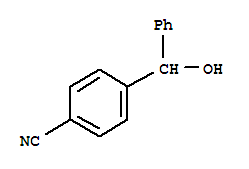 4-(Hydroxyphenylmethyl)benzonitrile Structure,13391-47-4Structure