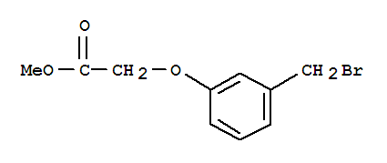 Methyl 2-(3-(bromomethyl)phenoxy)acetate Structure,136645-26-6Structure