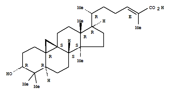 異芒果醇酸結(jié)構(gòu)式_13878-92-7結(jié)構(gòu)式