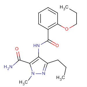 2-Methyl-4-(2-propoxybenzoylamino)-5-propyl-2h-pyrazole-3-carboxamide Structure,139756-04-0Structure