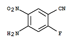 Benzonitrile, 4-amino-2-fluoro-5-nitro- Structure,143151-03-5Structure