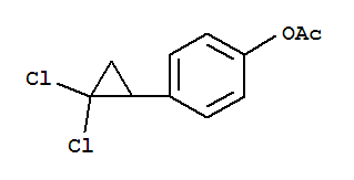 4-(2,2-Dichlorocyclopropyl)phenylacetate Structure,144900-34-5Structure