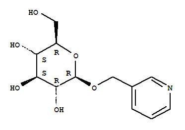 3-Pyridinylmethyl beta-d-glucopyranoside Structure,151870-75-6Structure