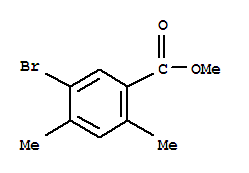 Benzoic acid, 5-bromo-2,4-dimethyl-, methyl ester Structure,152849-72-4Structure