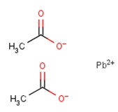 Lead acetate Structure,15347-57-6Structure