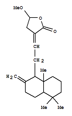 Coronarin D methyl ether Structure,157528-81-9Structure