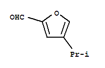 4-(1-Methylethyl)-2-furancarboxaldehyde Structure,16015-07-9Structure