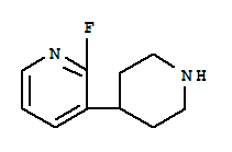 Pyridine, 2-fluoro-3-(4-piperidinyl)- Structure,161610-12-4Structure