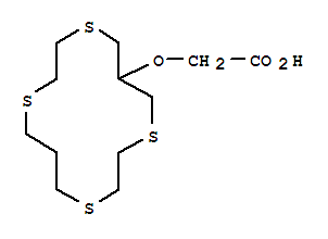 3,6,10,13-Tetrathiacyclotetradec-1-oxyacetic acid Structure,162316-50-9Structure