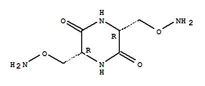 (3R,6r)-3,6-bis[(aminooxy)methyl]-2,5-piperazinedione Structure,16337-02-3Structure