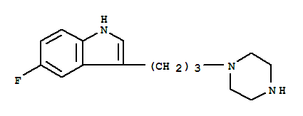 5-Fluoro-3-(3-(piperazin-1-yl)propyl)-1h-indole Structure,163860-25-1Structure