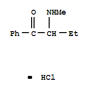 Buphedrone hydrochloride Structure,166593-10-8Structure