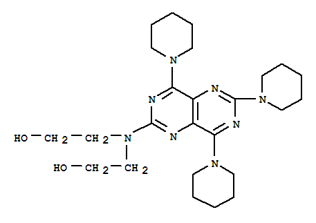 Dipyridamole tripiperidine Structure,16982-40-4Structure