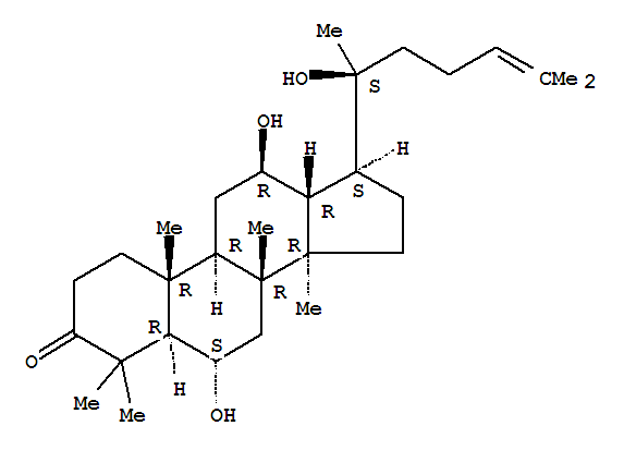 3-Deoxy-3-oxo-20(s)-protopanaxatriol Structure,179799-20-3Structure