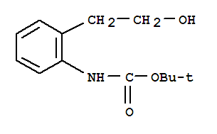 Tert-butyl 2-(2-hydroxyethyl)phenylcarbamate Structure,193806-49-4Structure