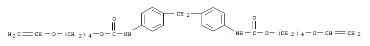 Bis(4-(vinyloxy)butyl) (methylenedi-4 1& Structure,196109-16-7Structure