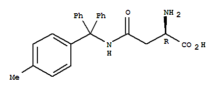 Ngamma-4-methyltrityl-d-asparagine Structure,200203-23-2Structure