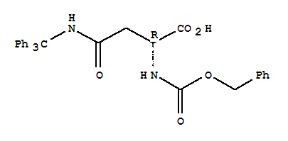 Z-d-asn(trt)-oh結(jié)構(gòu)式_200259-87-6結(jié)構(gòu)式