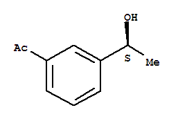 Ethanone, 1-[3-(1-hydroxyethyl)phenyl]-, (s)-(9ci) Structure,200337-65-1Structure