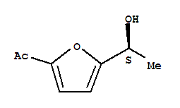 Ethanone, 1-[5-(1-hydroxyethyl)-2-furanyl]-, (s)-(9ci) Structure,200337-66-2Structure