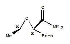 (2r-順式)-(9ci)-3-甲基-2-丙基-環(huán)氧乙烷羧酰胺結(jié)構(gòu)式_200356-08-7結(jié)構(gòu)式