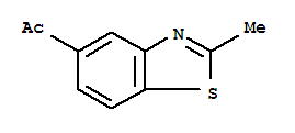 (9ci)-1-(2-甲基-5-苯并噻唑)-乙酮結(jié)構(gòu)式_20077-88-7結(jié)構(gòu)式