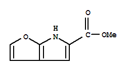 6H-furo[2,3-b]pyrrole-5-carboxylic acid methyl ester Structure,201019-27-4Structure