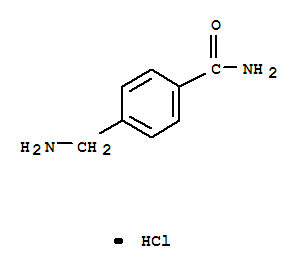 4-Aminomethyl-benzamide hydrochloride Structure,20188-40-3Structure