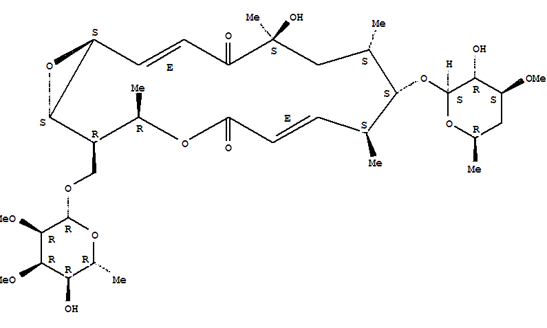 Chalcomycin Structure,20283-48-1Structure