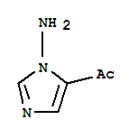 1-(1-氨基-1H-咪唑-5-基)-乙酮結(jié)構(gòu)式_203060-58-6結(jié)構(gòu)式