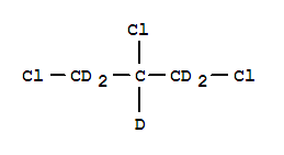 1,2,3-三氯丙烷-D5結(jié)構(gòu)式_203578-27-2結(jié)構(gòu)式