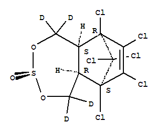 a-硫丹-D4結(jié)構(gòu)式_203645-57-2結(jié)構(gòu)式