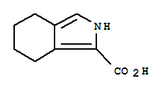 4,5,6,7-Tetrahydro-2h-isoindole-1-carboxylic acid Structure,204068-75-7Structure