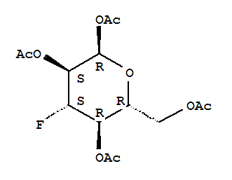 1,2,4,6-Tetra-o-acetyl-3-deoxy-3-fluoro-alpha-d-glucopyranose Structure,20409-32-9Structure