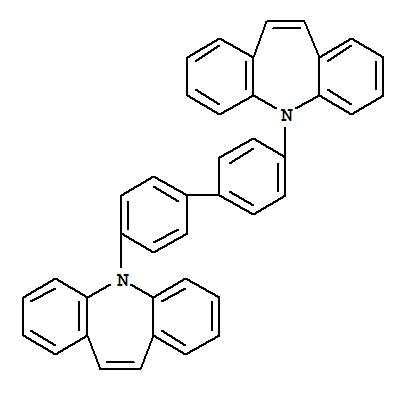 4,4-Bis(dibenzazepin-1-yl)biphenyl Structure,204200-08-8Structure