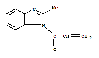 1H-benzimidazole,2-methyl-1-(1-oxo-2-propenyl)-(9ci) Structure,204569-52-8Structure